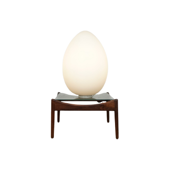 Ben Swildens “uovo” Or Egg Floor Lamp For Fontana Arte ( Two Available) 1