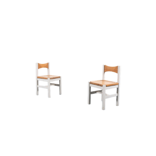 Set Of 4 Ilmari Tapiovaara Hongisto Chairs / Eetkamerstoelen / Stoel By Laukaan Puu 1960’s 1