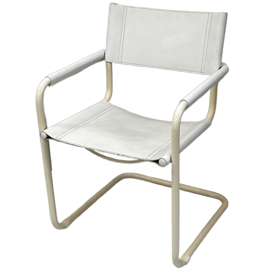 Vintage Mart Stam Linea Veam Italy Eetkamer Stoel Sledestoel 1
