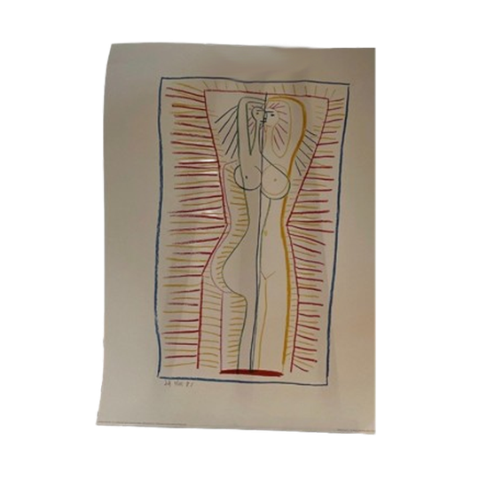 Pablo Picasso (1881-1973), Standing Female Nude Ii, 1946 1