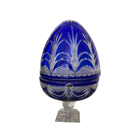 Vintage Blauw Glaswerk 1