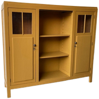 Vintage Antiek Dressoir,Vitrinekast Restyled
