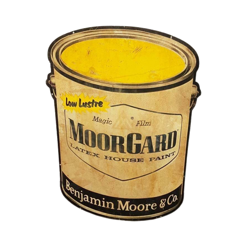 Usa Bord Moorgard, Benjamin Moore & Co, Latex Blik Verf.