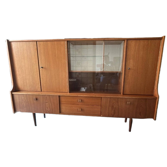Vintage Mid Century Jaren 50/60 Kast 1