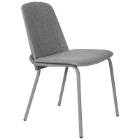 (set Van 2) Zuiver Clip Stoel Grijs