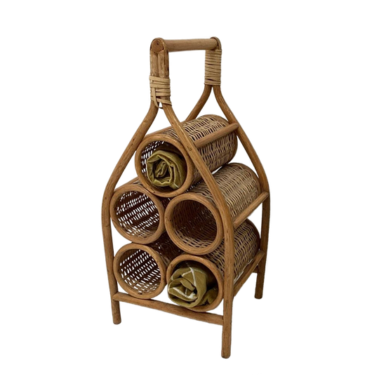 Bamboe/rieten Houder 1