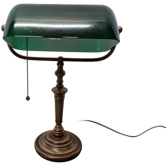Bronzen Bankierslamp Van Steinhauer 1