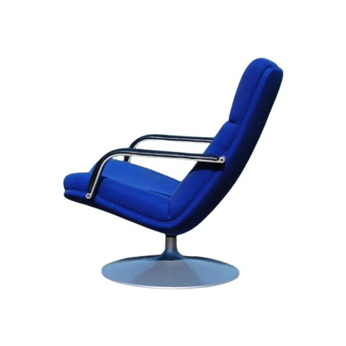 Artifort Draaifauteuil Blauw