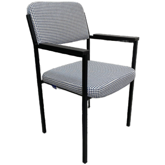 NOGA Design Levi Eetkamerstoel Zwart/ Blauw 1