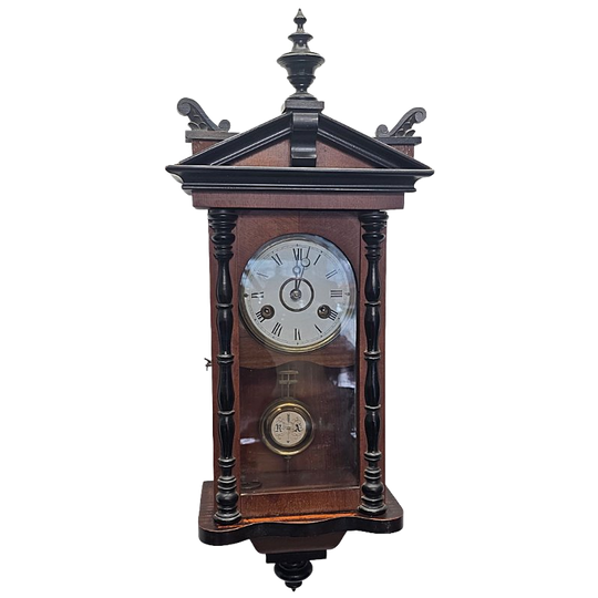 Antiek Duitse Junghans Gong Regulateur, Begin 1900 1