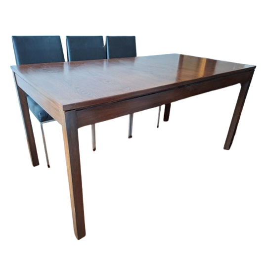 Mooie Uitschuifbare Eettafel Van Wengehout, Jaren 60, Bied Vanaf 300,00 Euro 1