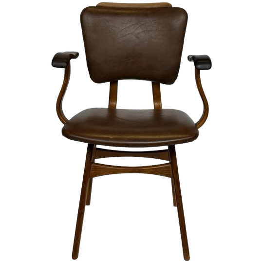 Vintage Eetkamerstoel Armleuningen Jaren 60 Design Skai 1