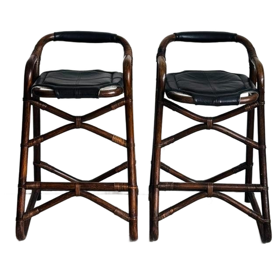 Vintage Barkrukken Boho Wabisabi Jaren 70 1