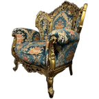 Luxe Barok Fauteuil – Eyecatcher Met Klasse! thumbnail 1