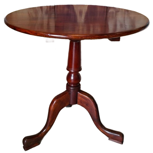 Klassieke Engelse Til Top Bijzettafel, Wijntafel, Whiskey Tafel, Afm, 75x75cm En 75cm Hoog. 1