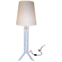 Arco - Dijkos Ztahl Vloerlamp - Design - Wit - Metaal