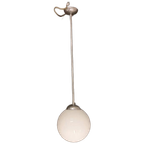 Vintage Art Deco Hanglamp Plafondlamp Bollamp thumbnail 1