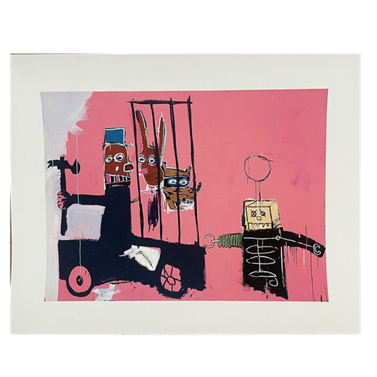 Jean Michel-basquiat (1960-1988), Molasses 1