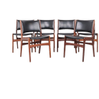 Erik Buch Teak Eetkamerstoelen Model 86 thumbnail 1