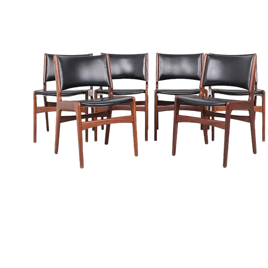 Erik Buch Teak Eetkamerstoelen Model 86 1