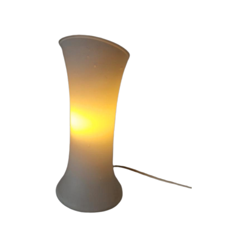 Sce Hurricane Lamp Jaren 80 Melkglas Design.