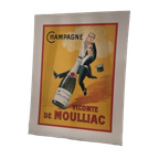 Vicomte De Moulliac - Classic French Poster, 2024, Printed In The Uk thumbnail 1