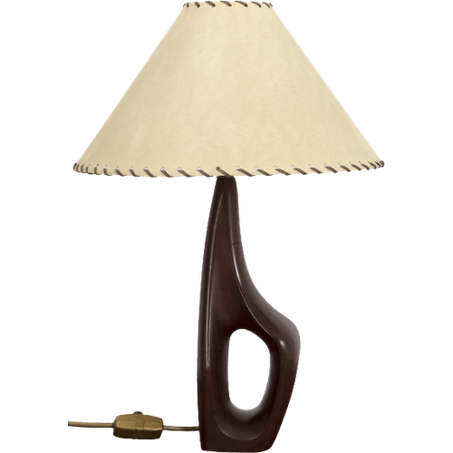 Vintage Teak Tafellampje 69173
