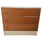Vintage Ladekastje Commode Design Teak thumbnail 1