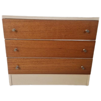 Vintage Ladekastje Commode Design Teak