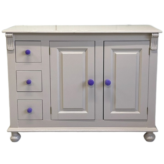 Restyle Commode/dressoir Zand & Paarse Hk Living Knop 1