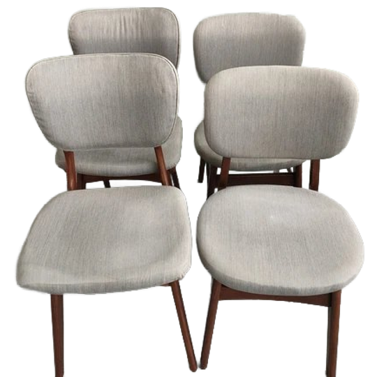 Vintage Jaren 50-60 Eetkamerstoelen 1