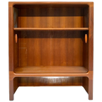 Restored Vintage dyrlund Display Cabinet With Sliding Glass Doors thumbnail 1