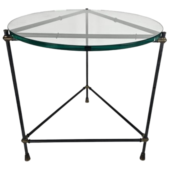 Hollywood Regency Stijl - Bijzettafel - In De Stijl Van Jacques Tournus - 1990's 1