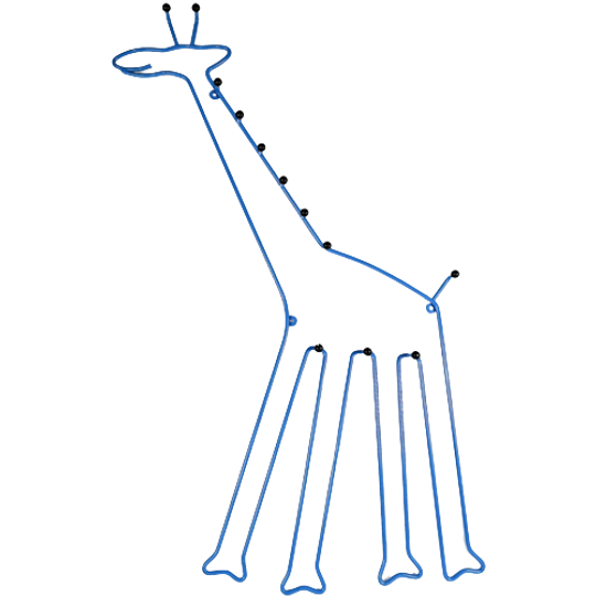 IKEA - IKEA Collectables - Grote Draad Metalen Giraffe Kapstok - 90's 1