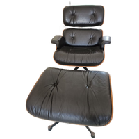 Eames Fauteuil Plus Ottomaan Orgineel