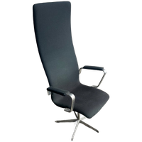 Fritz Hansen Fh3605 High-back Swivel Chair – 1970s