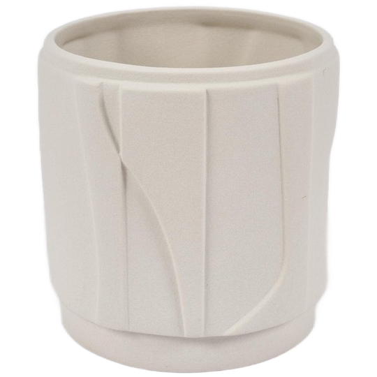 Flamant | Keramieken Vaas Laurena, Latte, S 1