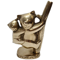 Vintage Messing Koala Beeld