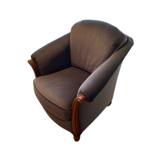Fauteuil Louis Xvi In Wortelnotenhout - Moet Dringend Weg! 1