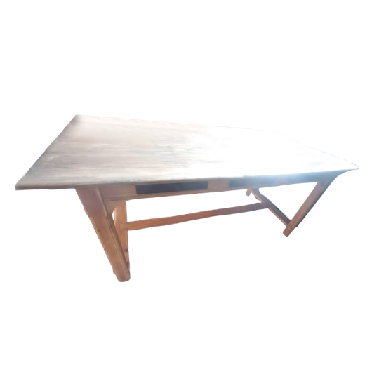 Industriële Vintage Kloostertafel Eettafel 1