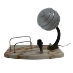 Art Deco Bureaulamp Met Pennenhouder En Brievenhouder | Kerst thumbnail 1