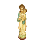 Gipsen Beeld Maria Met Kind 42Cm thumbnail 1