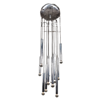 Chroom Waterval Lamp 12 Lampen