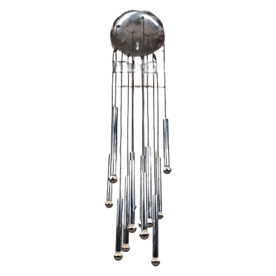 Chroom Waterval Lamp 12 Lampen 1