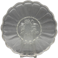 Persglas Schaal Art Deco Fruitdecor 20's
