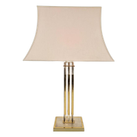 Vintage Deknudt Tafellamp Messing Regency ’70 De Knudt Goud