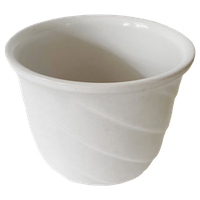 Vintage Bloempot Wit West Germany 1960’s
