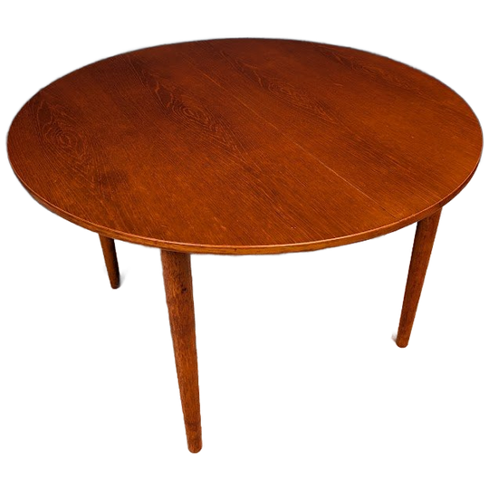 Vintage Ronde Eettafel, Farstrup Møbler, Jaren 60 1