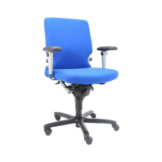 Haworth Comforto 77 Npr Bureaustoel Nieuwe Stof Blauw 1