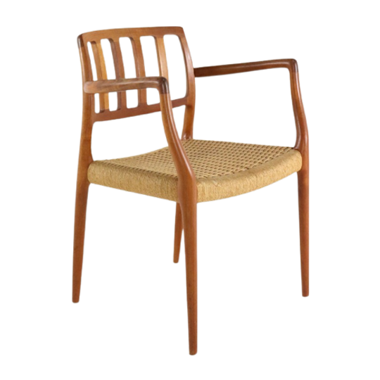 Niels O Moller Model 66 Stoel Eetkamerstoel Vintage 1